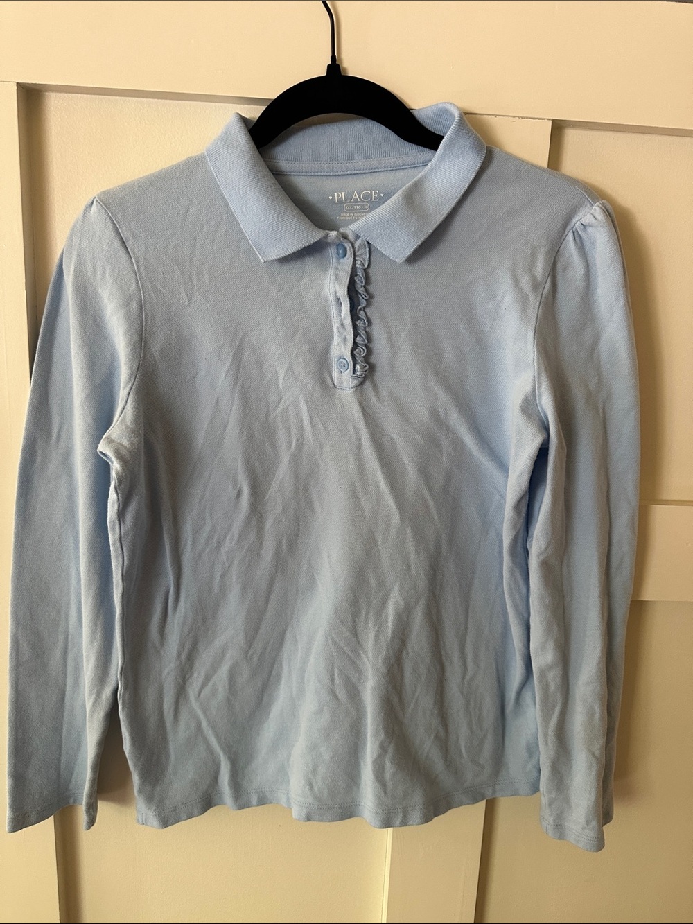 Children’s Place Blue Long Sleeve Polo Top